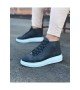 Wagoon WG032 Gri Bağcıklı Sneakers  Yarım Bilek Bot