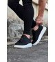 Wagoon WG010 Siyah Cilt Erkek Casual Ayakkabı Wagoon WG010 Siyah Cilt Erkek Casual Ayakkabı