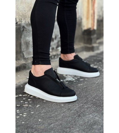 Wagoon WG010 Siyah Cilt Erkek Casual Ayakkabı Wagoon WG010 Siyah Cilt Erkek Casual Ayakkabı