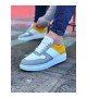 Wagoon WG011 Beyaz Sarı Erkek Casual Ayakkabı Wagoon WG011 Beyaz Sarı Erkek Casual Ayakkabı
