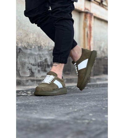 Wagoon WG011 Haki Süet Erkek Casual Ayakkabı Wagoon WG011 Haki Süet Erkek Casual Ayakkabı