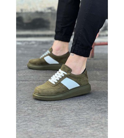 Wagoon WG011 Haki Süet Erkek Casual Ayakkabı Wagoon WG011 Haki Süet Erkek Casual Ayakkabı
