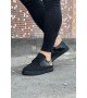 Wagoon WG016 Kömür Rugan Triko Erkek Casual Ayakkabı Wagoon WG016 Kömür Rugan Triko Erkek Casual Ayakkabı