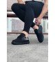 Wagoon WG016 Kömür Rugan Triko Erkek Casual Ayakkabı Wagoon WG016 Kömür Rugan Triko Erkek Casual Ayakkabı
