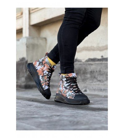 Wagoon WG017 Koyu Askeri Erkek Yarım Bilek Casual Ayakkabı Wagoon WG017 Koyu Askeri Erkek Yarım Bilek Casual Ayakkabı