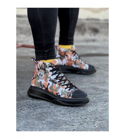 Wagoon WG017 Koyu Askeri Erkek Yarım Bilek Casual Ayakkabı Wagoon WG017 Koyu Askeri Erkek Yarım Bilek Casual Ayakkabı