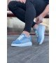 Wagoon WG018 Buz Mavi Kot Kumaş Erkek Casual Ayakkabı Wagoon WG018 Buz Mavi Kot Kumaş Erkek Casual Ayakkabı