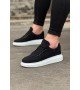 Wagoon WG018 Siyah Kot Kumaş Erkek Casual Ayakkabı Wagoon WG018 Siyah Kot Kumaş Erkek Casual Ayakkabı