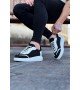 Wagoon WG019 Siyah Beyaz Triko Erkek Casual Ayakkabı Wagoon WG019 Siyah Beyaz Triko Erkek Casual Ayakkabı