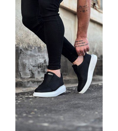 Wagoon WG023 Siyah Günlük Casual Erkek Ayakkabı Wagoon WG023 Siyah Günlük Casual Erkek Ayakkabı