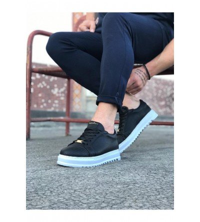 Wagoon WG025 Siyah Erkek Casual Ayakkabı Wagoon WG025 Siyah Erkek Casual Ayakkabı
