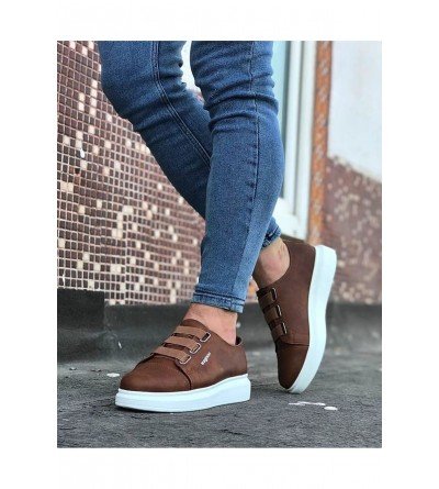 Wagoon WG026 Taba Kalın Taban Casual Erkek Ayakkabı Wagoon WG026 Taba Kalın Taban Casual Erkek Ayakkabı