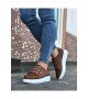Wagoon WG026 Taba Kalın Taban Casual Erkek Ayakkabı Wagoon WG026 Taba Kalın Taban Casual Erkek Ayakkabı