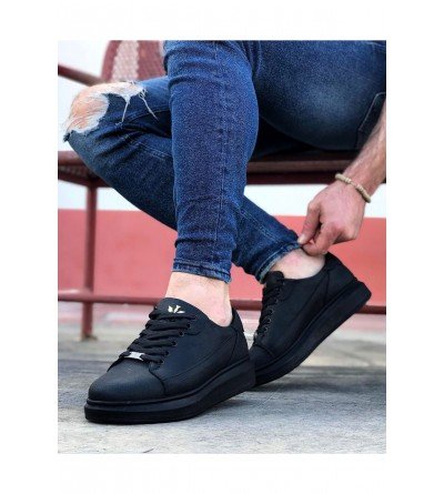 Wagoon WG028 Kömür Bağcıklı Kalın Taban Casual Erkek Ayakkabı Wagoon WG028 Kömür Bağcıklı Kalın Taban Casual Erkek Ayakkabı