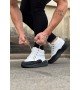 Wagoon WG035 Kömür Beyaz Yüksek Taban Yarım Bilek Bot Wagoon WG035 Kömür Beyaz Yüksek Taban Yarım Bilek Bot