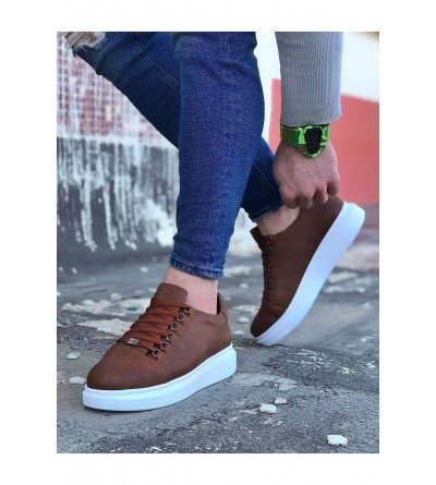 Wagoon WG08 Taba Düz Erkek Casual Ayakkabı Wagoon WG08 Taba Düz Erkek Casual Ayakkabı