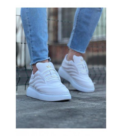 Wagoon WG094 Beyaz Cilt Erkek Casual Ayakkabı Wagoon WG094 Beyaz Cilt Erkek Casual Ayakkabı