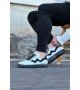 Wagoon WG160 Beyaz Siyah Erkek Casual Ayakkabı Wagoon WG160 Beyaz Siyah Erkek Casual Ayakkabı