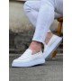 Wagoon WG161 Beyaz Rugan Erkek Casual Ayakkabı Wagoon WG161 Beyaz Rugan Erkek Casual Ayakkabı