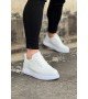 Wagoon WG162 Beyaz Ortopedik Taban Erkek Casual Ayakkabı Wagoon WG162 Beyaz Ortopedik Taban Erkek Casual Ayakkabı