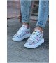 Wagoon WG501 Dergi Desenli Boyalı Erkek Casual Ayakkabı Wagoon WG501 Dergi Desenli Boyalı Erkek Casual Ayakkabı