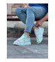 Wagoon WG501 Yeşil Boyalı Erkek Casual Ayakkabı Wagoon WG501 Yeşil Boyalı Erkek Casual Ayakkabı