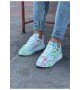 Wagoon WG501 Yeşil Boyalı Erkek Casual Ayakkabı Wagoon WG501 Yeşil Boyalı Erkek Casual Ayakkabı
