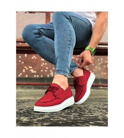 Wagoon WG503 Bordo Erkek Günlük Ayakkabı Wagoon WG503 Bordo Erkek Günlük Ayakkabı
