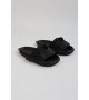 Wagoon  WG500 Köpekbalığı Siyah Unisex Tam Ortopedik Terlik Shark Slides
