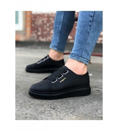 Wagoon WG026 Kömür Kalın Taban Casual Erkek Ayakkabı Wagoon WG026 Kömür Kalın Taban Casual Erkek Ayakkabı