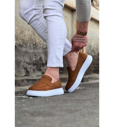 Wagoon WG161 Taba Süet Erkek Casual Ayakkabı