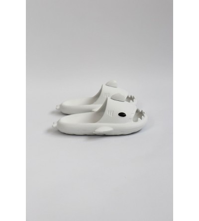 Wagoon WG500 Köpekbalığı Beyaz Unisex Tam Ortopedik Terlik Shark Slides Cocuk Wagoon WG500 Köpekbalığı Beyaz Unisex Tam Ortopedik Terlik Shark Slides Cocuk