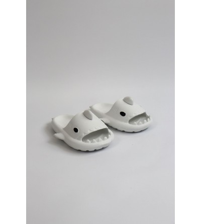 Wagoon WG500 Köpekbalığı Beyaz Unisex Tam Ortopedik Terlik Shark Slides Cocuk Wagoon WG500 Köpekbalığı Beyaz Unisex Tam Ortopedik Terlik Shark Slides Cocuk