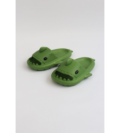 Wagoon  WG500 Köpekbalığı Haki Unisex Tam Ortopedik Terlik Shark Slides