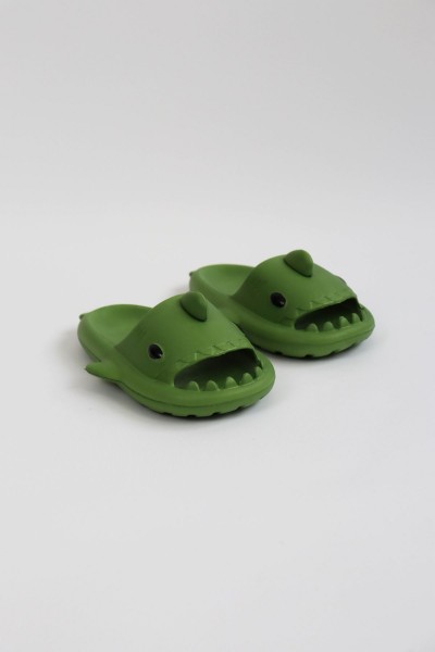 Wagoon WG500 Köpekbalığı Haki Unisex Tam Ortopedik Terlik Shark Slides Wagoon WG500 Köpekbalığı Haki Unisex Tam Ortopedik Terlik Shark Slides