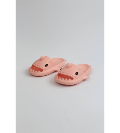 Wagoon  WG500 Köpekbalığı Pembe Unisex Tam Ortopedik Terlik Shark Slides