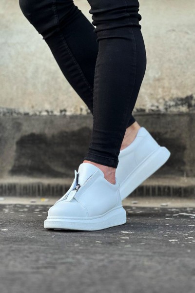 Wagoon WG010 Beyaz Cilt Erkek Casual Ayakkabı Wagoon WG010 Beyaz Cilt Erkek Casual Ayakkabı