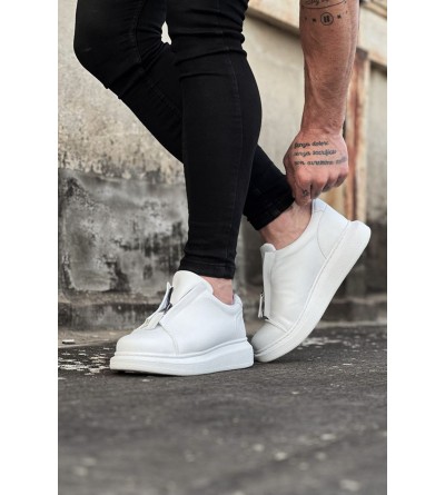 Wagoon WG010 Beyaz Cilt Erkek Casual Ayakkabı Wagoon WG010 Beyaz Cilt Erkek Casual Ayakkabı