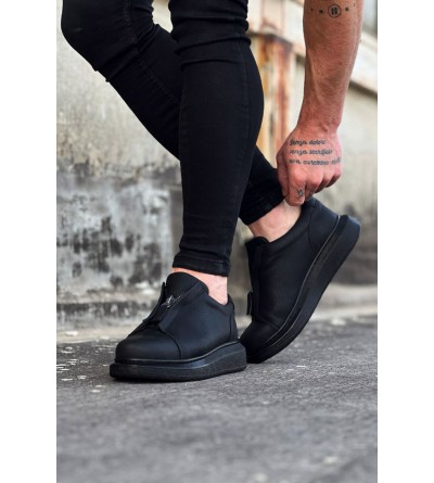 Wagoon WG010 Kömür Cilt Erkek Casual Ayakkabı Wagoon WG010 Kömür Cilt Erkek Casual Ayakkabı