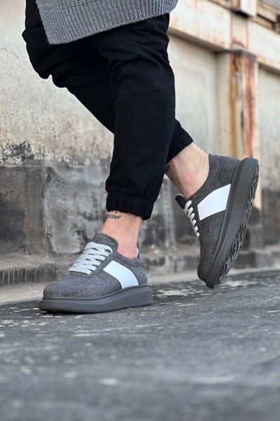 Wagoon WG011 Gri Süet Erkek Casual Ayakkabı Wagoon WG011 Gri Süet Erkek Casual Ayakkabı