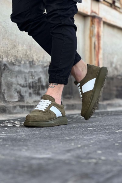 Wagoon WG011 Haki Süet Erkek Casual Ayakkabı Wagoon WG011 Haki Süet Erkek Casual Ayakkabı