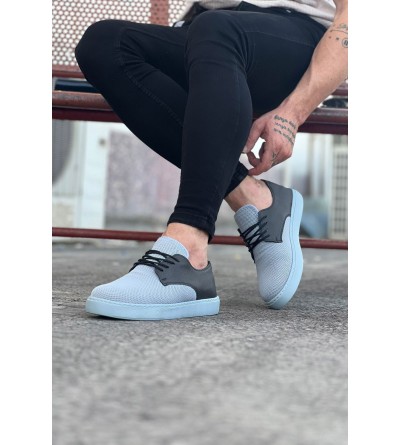 Wagoon WG016 Gri Triko Erkek Casual Ayakkabı