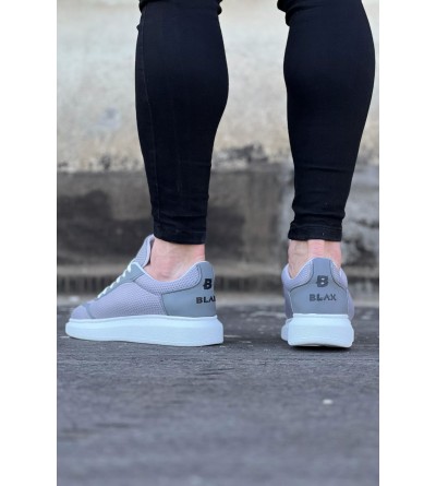 Wagoon WG019 Gri Triko Erkek Casual Ayakkabı Wagoon WG019 Gri Triko Erkek Casual Ayakkabı