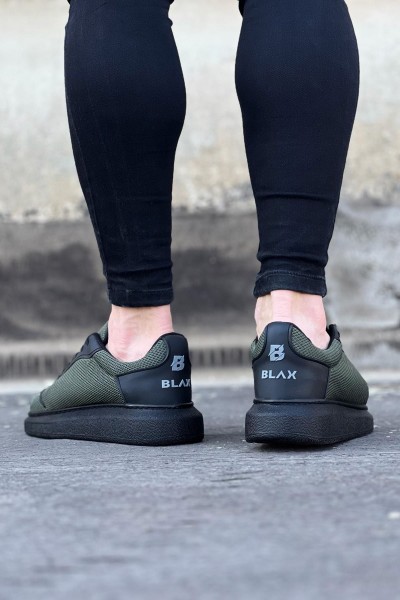 Wagoon WG019 Haki Triko Erkek Casual Ayakkabı Wagoon WG019 Haki Triko Erkek Casual Ayakkabı