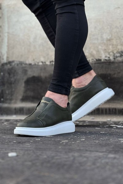 Wagoon WG023 Haki Günlük Casual Erkek Ayakkabı Wagoon WG023 Haki Günlük Casual Erkek Ayakkabı