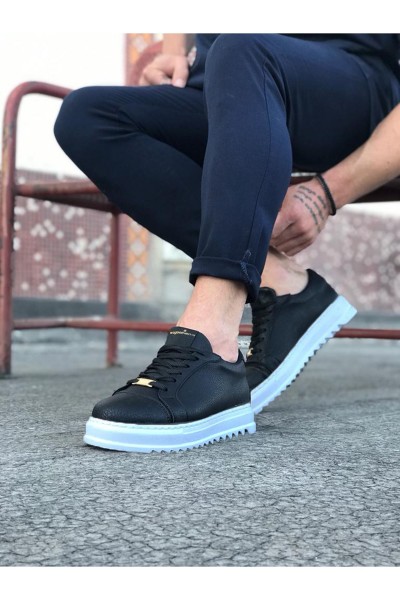 Wagoon WG025 Siyah Erkek Casual Ayakkabı Wagoon WG025 Siyah Erkek Casual Ayakkabı