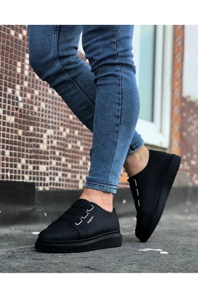 Wagoon WG026 Kömür Kalın Taban Casual Erkek Ayakkabı Wagoon WG026 Kömür Kalın Taban Casual Erkek Ayakkabı