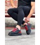 Wagoon WG029 3 Bant Legend Kömür Kırmızı Kalın Taban Casual Erkek Ayakkabı Wagoon WG029 3 Bant Legend Kömür Kırmızı Kalın Taban Casual Erkek Ayakkabı