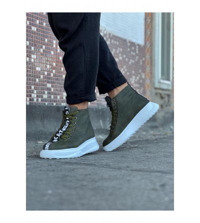 Wagoon WG03 Haki Erkek Yarım Bilek Bot