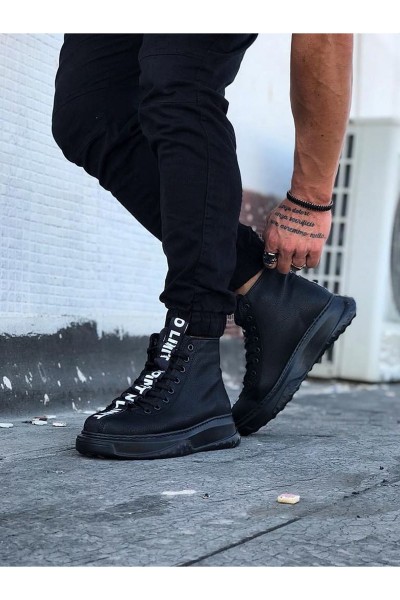 Wagoon WG03 Kömür Şerit Yarım Bilek Bot Wagoon WG03 Kömür Şerit Yarım Bilek Bot